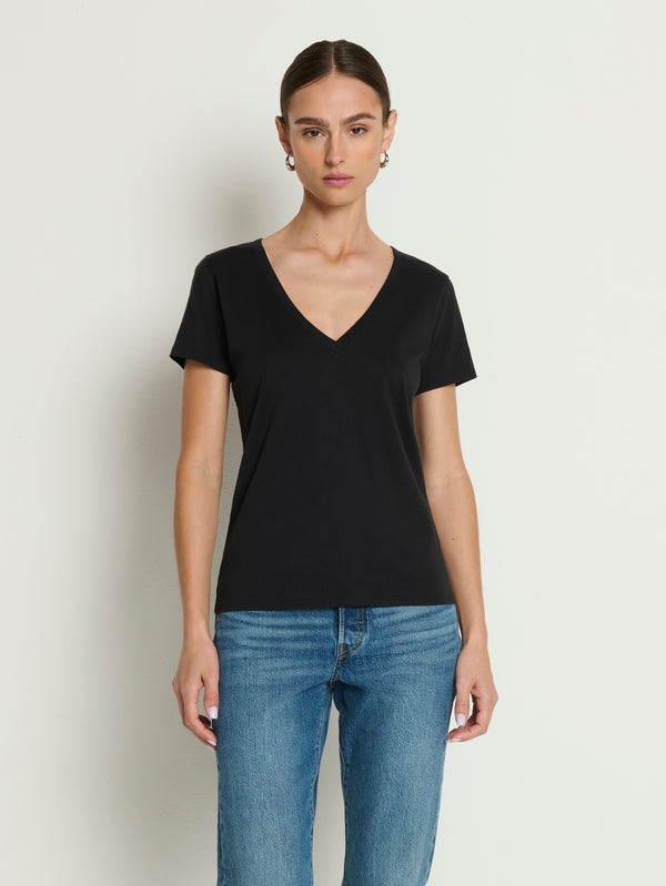 Nation Los Angeles Blair Slim V Neck