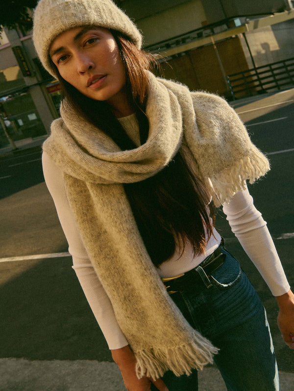 Nation Los Angeles Winter Accessories Bundle in Heather Grey