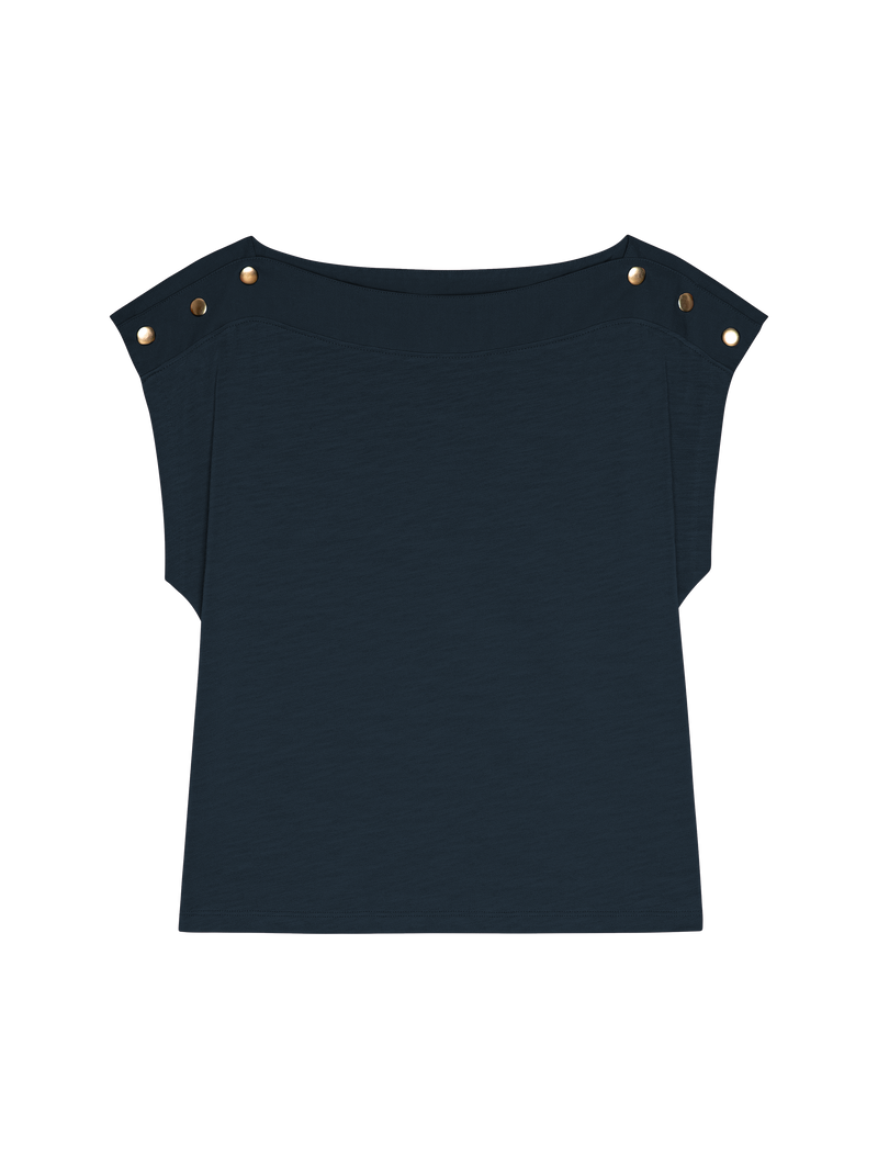 Nation Los Angeles Brooks Boatneck Top