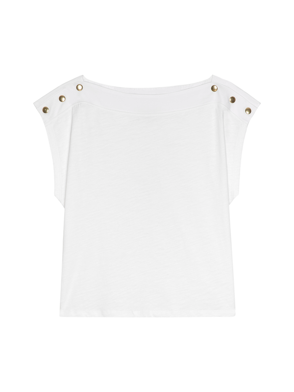 Nation Los Angeles Brooks Boatneck Top