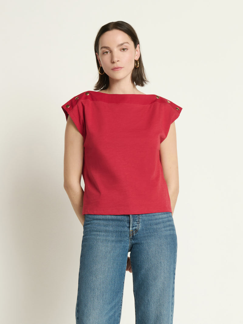 Nation Los Angeles Brooks Boatneck Top