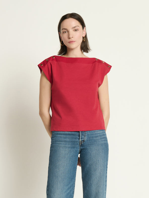 Nation Los Angeles Brooks Boatneck Top