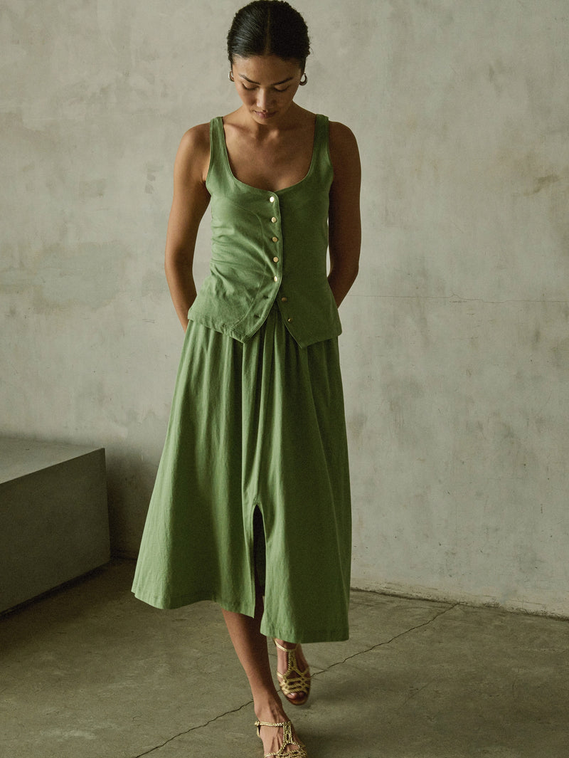 Nation Los Angeles Brya Tank and Vida SKirt