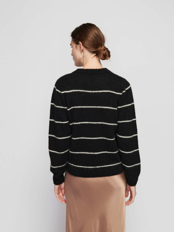 NATION LTD Striped Busy Sweater