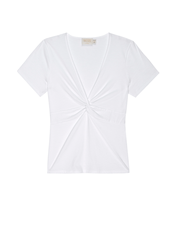 NATION LTD Caprice Twisted Cap Sleeve
