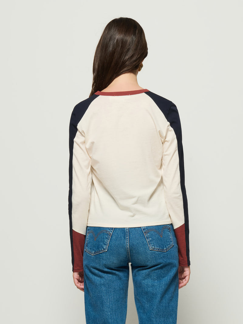 Nation Los Angeles Carmen Colorblock Tee