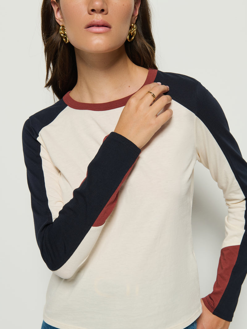 Nation Los Angeles Carmen Colorblock Tee