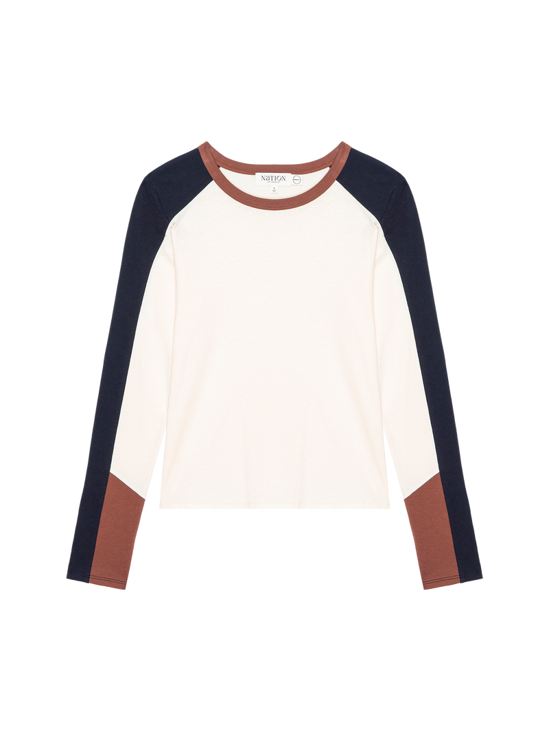 Nation Los Angeles Carmen Colorblock Tee