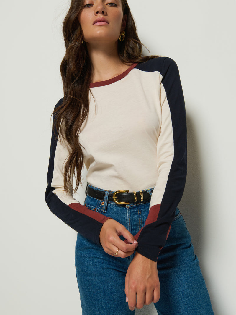 Nation Los Angeles Carmen Colorblock Tee