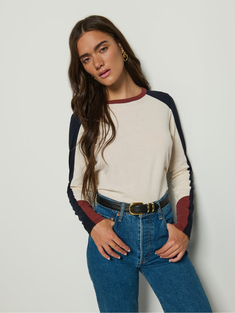 Nation Los Angeles Carmen Colorblock Tee