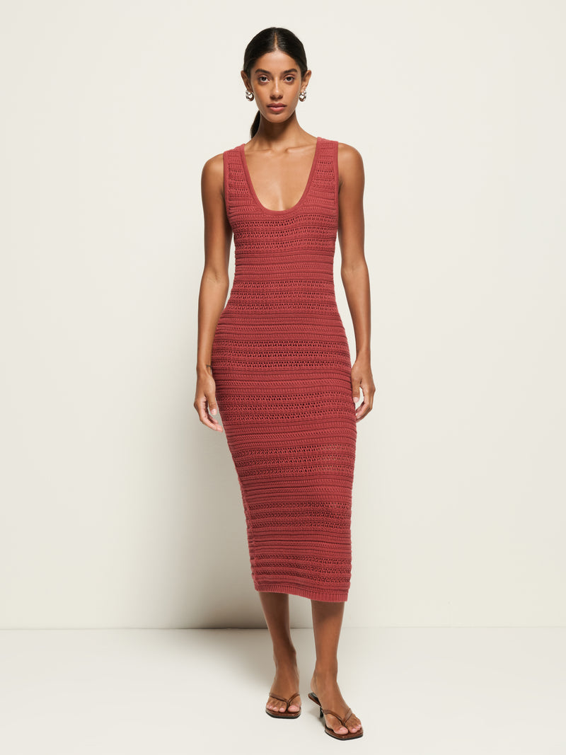 Nation Los Angeles Carrer Sweater Midi