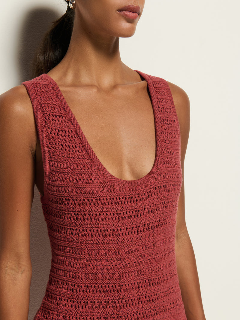 Nation Los Angeles Carrer Sweater Midi