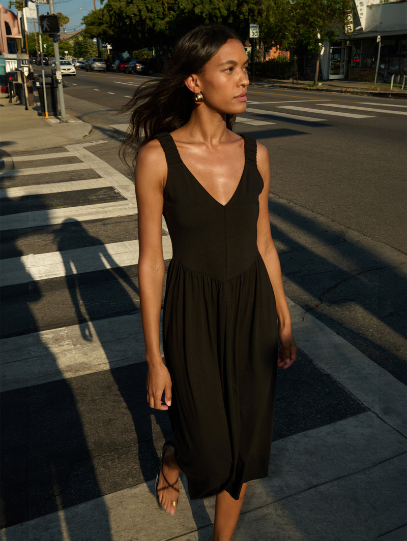 Nation Los Angeles Celine Midi Dress