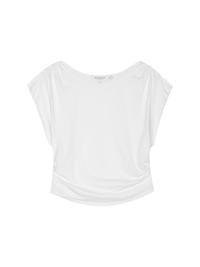 Nation Los Angeles Cerre Cap Sleeve Tee