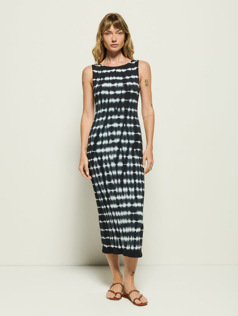 Nation Los Angeles Christy Tie Dye Midi