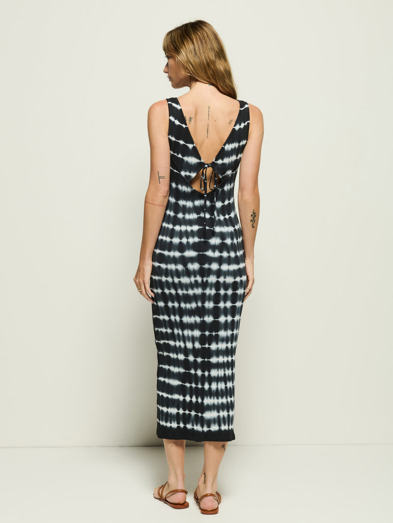 Nation Los Angeles Christy Tie Dye Midi