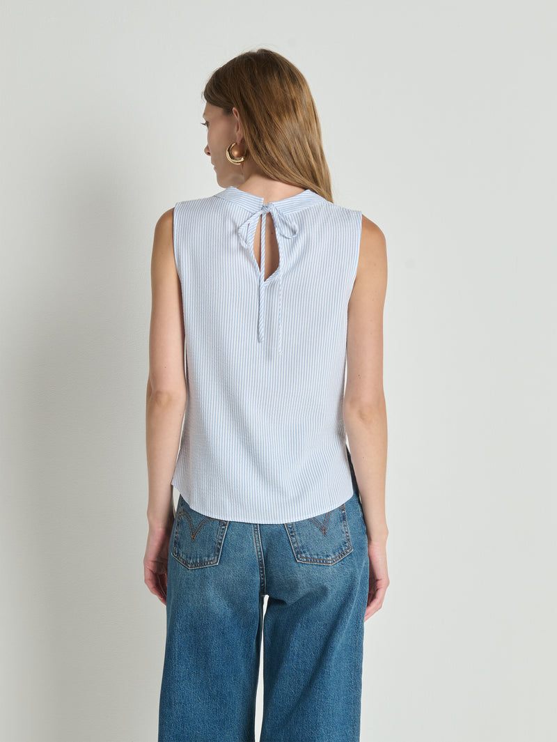 Nation Los Angeles Cille Cowl Neck Tank