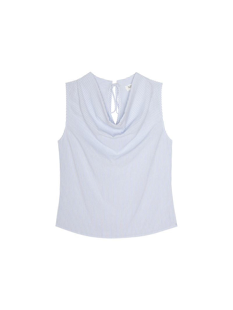 Nation Los Angeles Cille Cowl Neck Tank