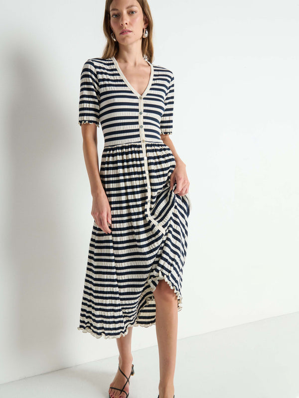 Nation Los Angeles Claudine Midi Dress