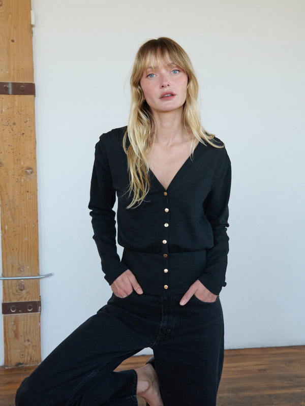 Nation Los Angeles Colette Cardigan Top
