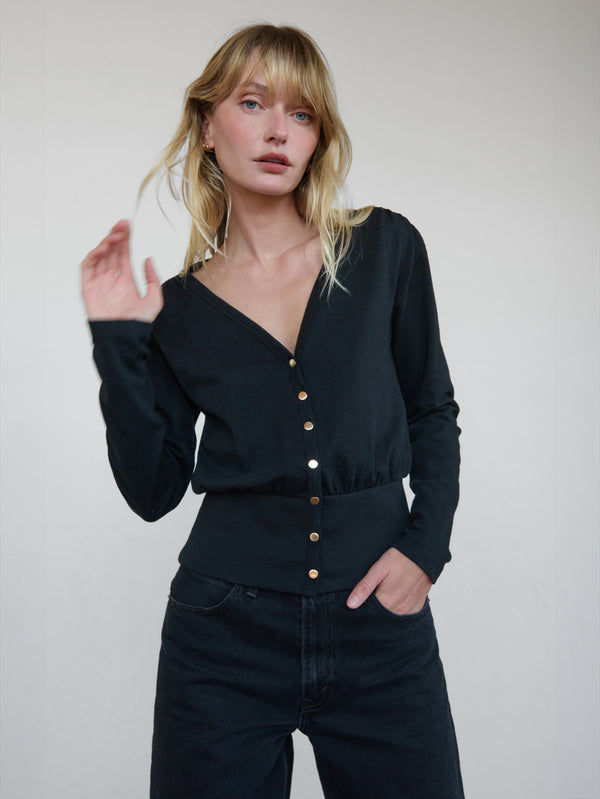 Nation Los Angeles Colette Cardigan Top
