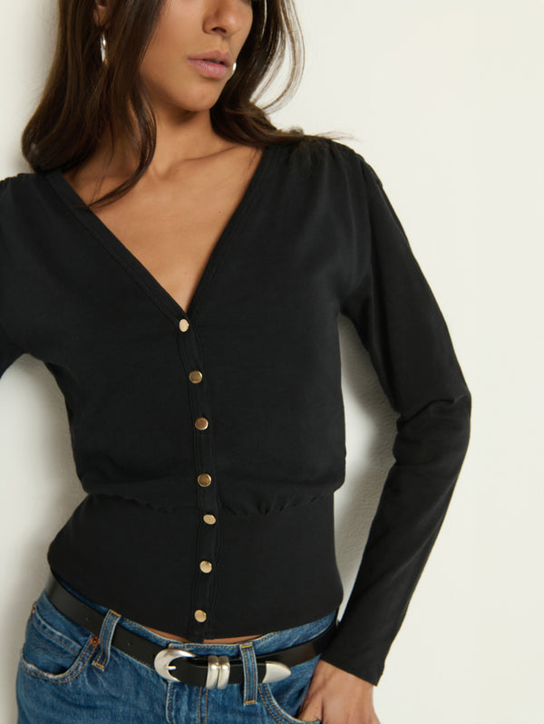 Nation Los Angeles Colette Cardigan Top