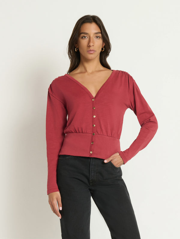 Nation Los Angeles Colette Cardigan Top