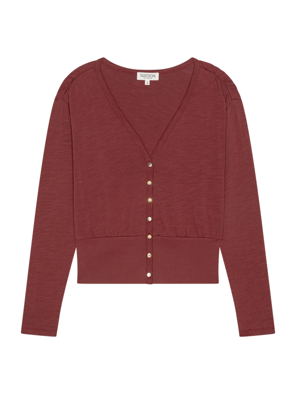 Nation Los Angeles Colette Cardigan Top