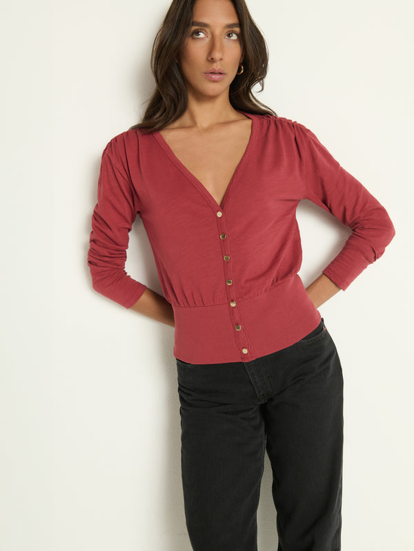 Nation Los Angeles Colette Cardigan Top