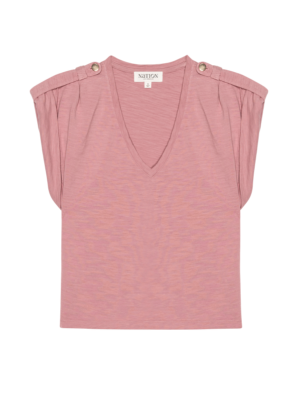 Nation Los Angeles Cooper V-Neck Tank