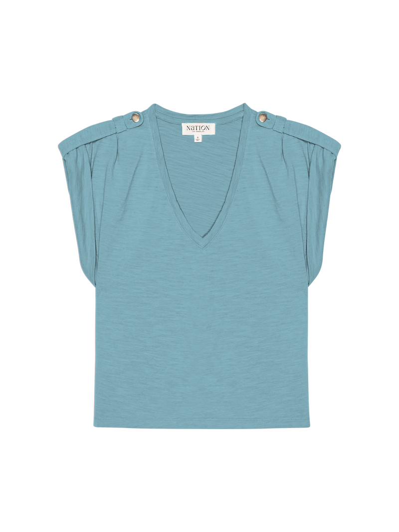 Nation Los Angeles Cooper V-Neck Tank Top
