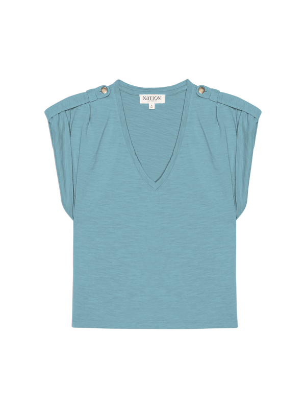 Nation Los Angeles Cooper V-Neck Tank Top