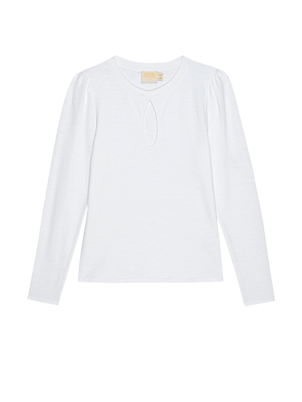 NATION LTD Dania Keyhole Tee