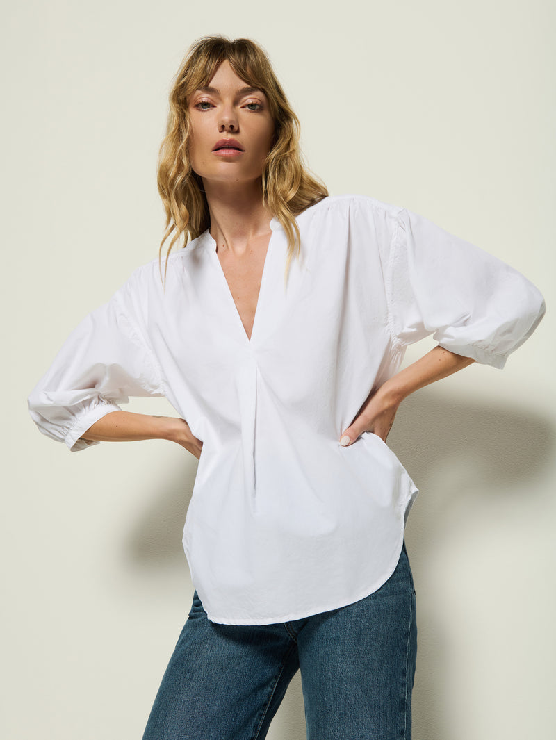 Nation Los Angeles Daphna Poplin Shirt