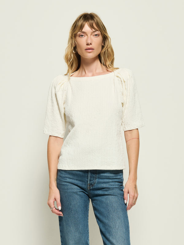 Nation Los Angeles Deana Textured Tee