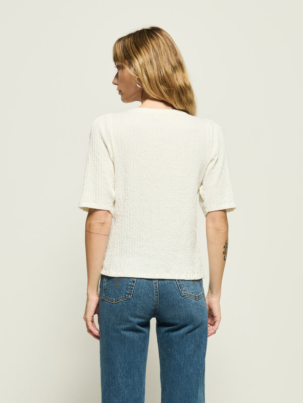 Nation Los Angeles Deana Textured Tee