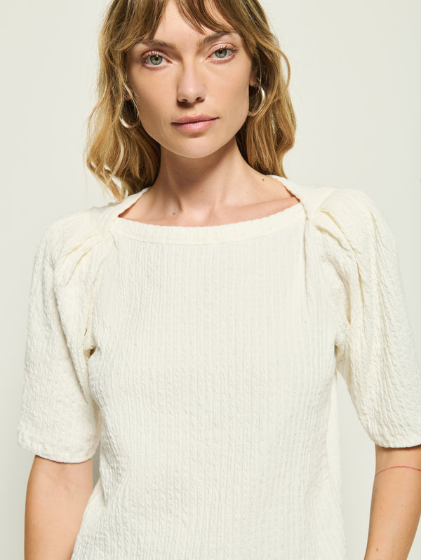Nation Los Angeles Deana Textured Tee