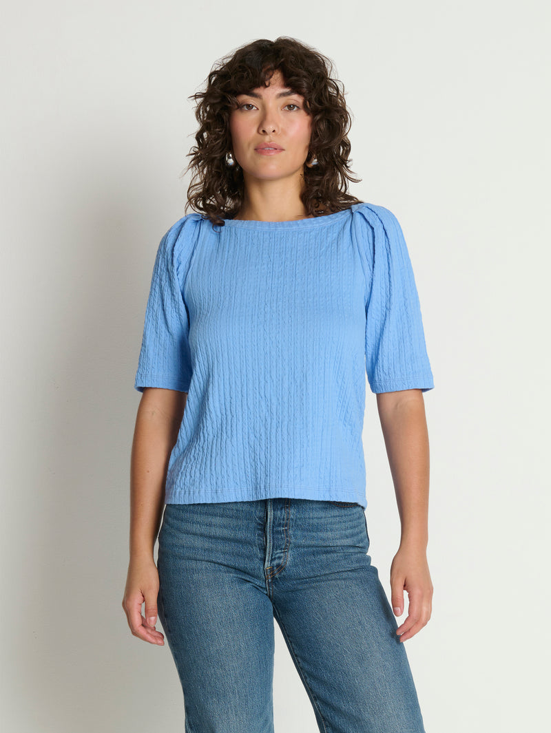 Nation Los Angeles Deana Textured Tee