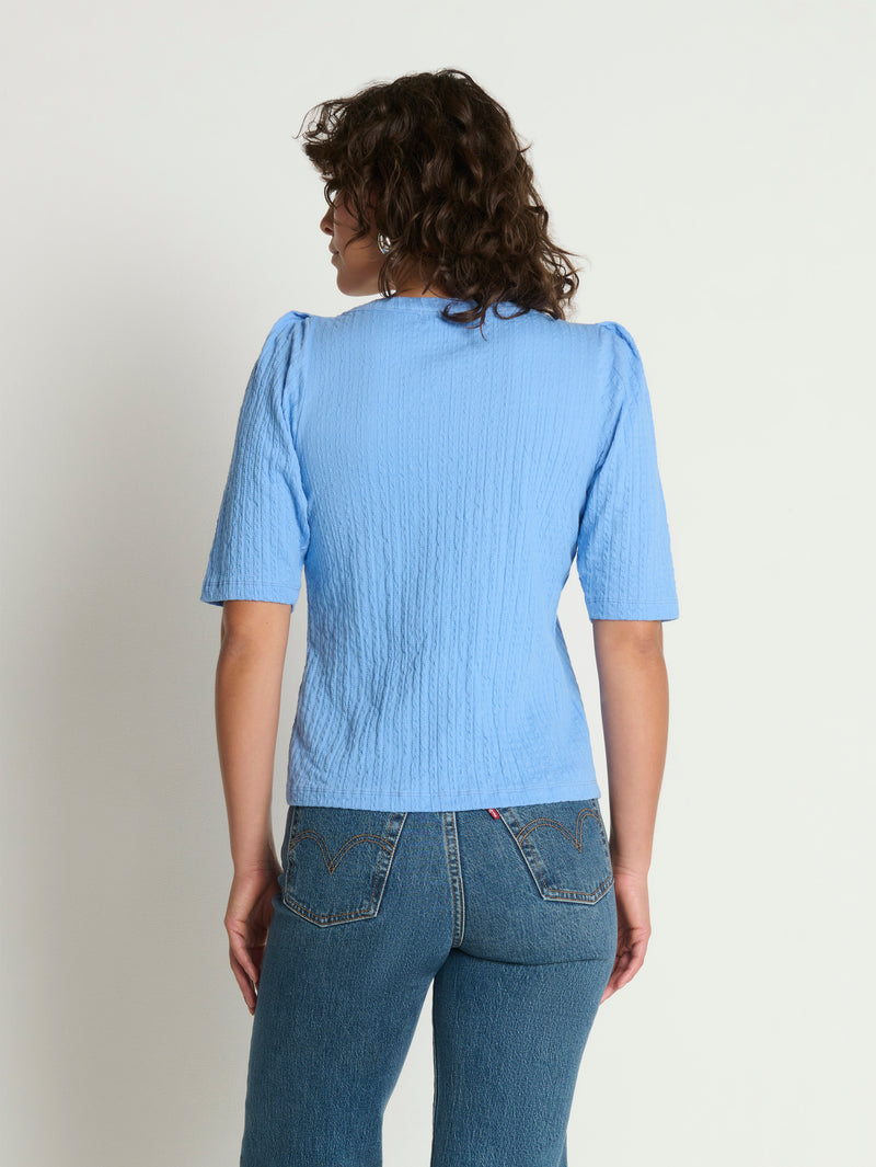 Nation Los Angeles Deana Textured Tee