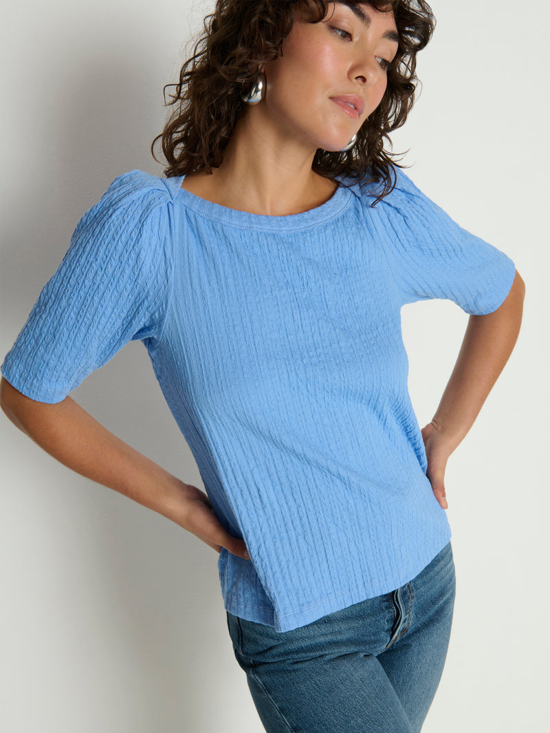 Nation Los Angeles Deana Textured Tee