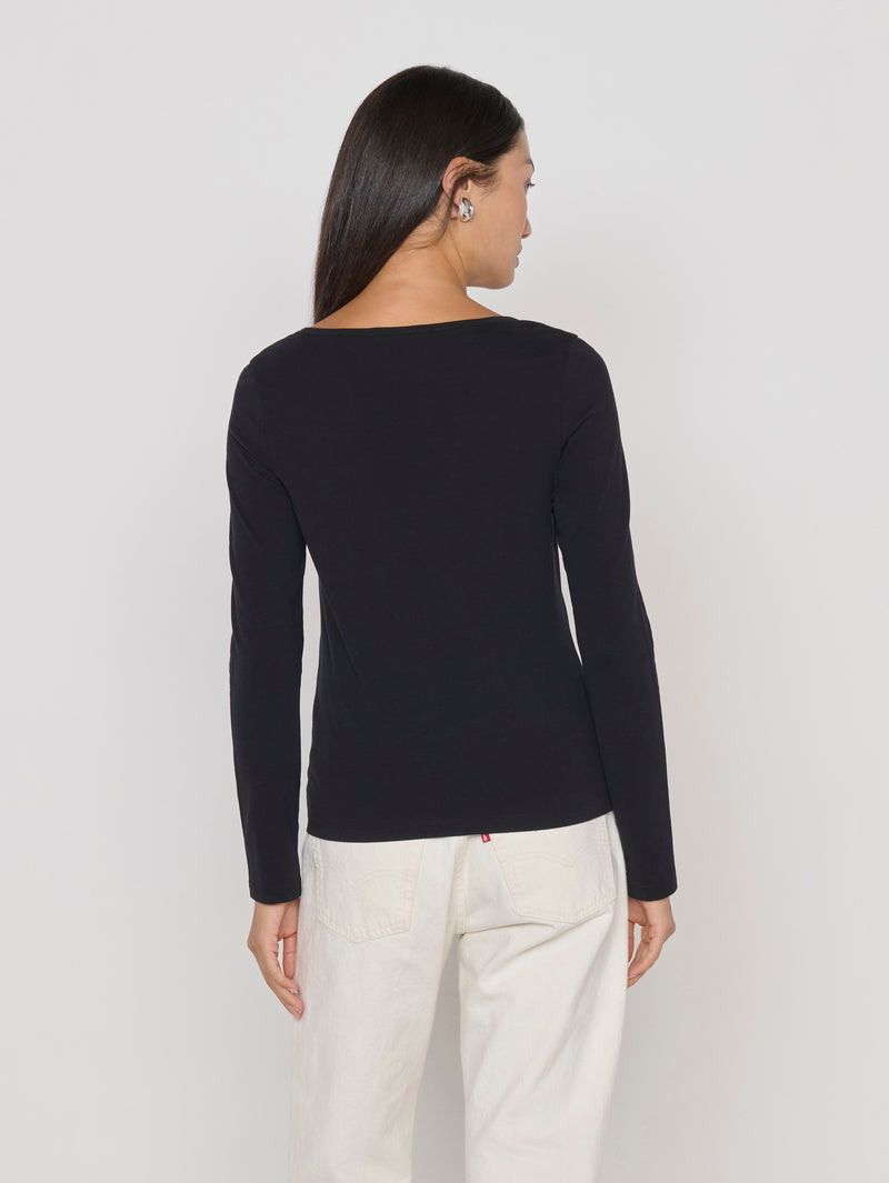 Nation Los Angeles Demi V-Neck Top