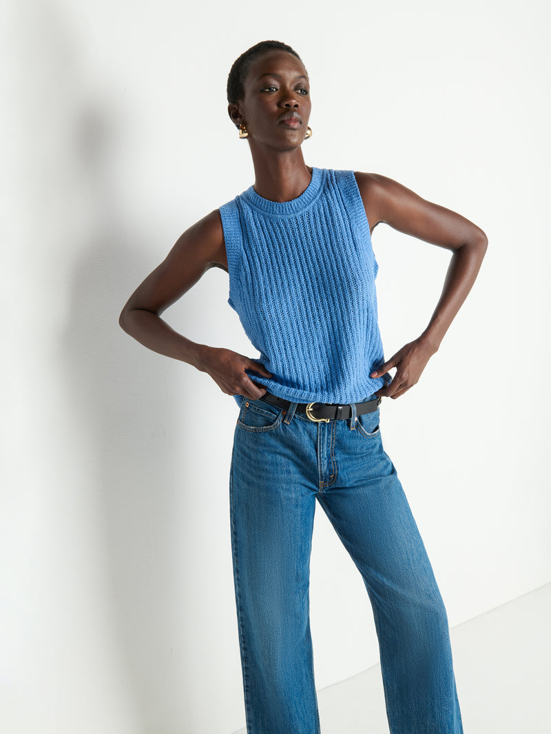 Nation Los Angeles Elliana Pullover and Lucia Tie Waist Pant