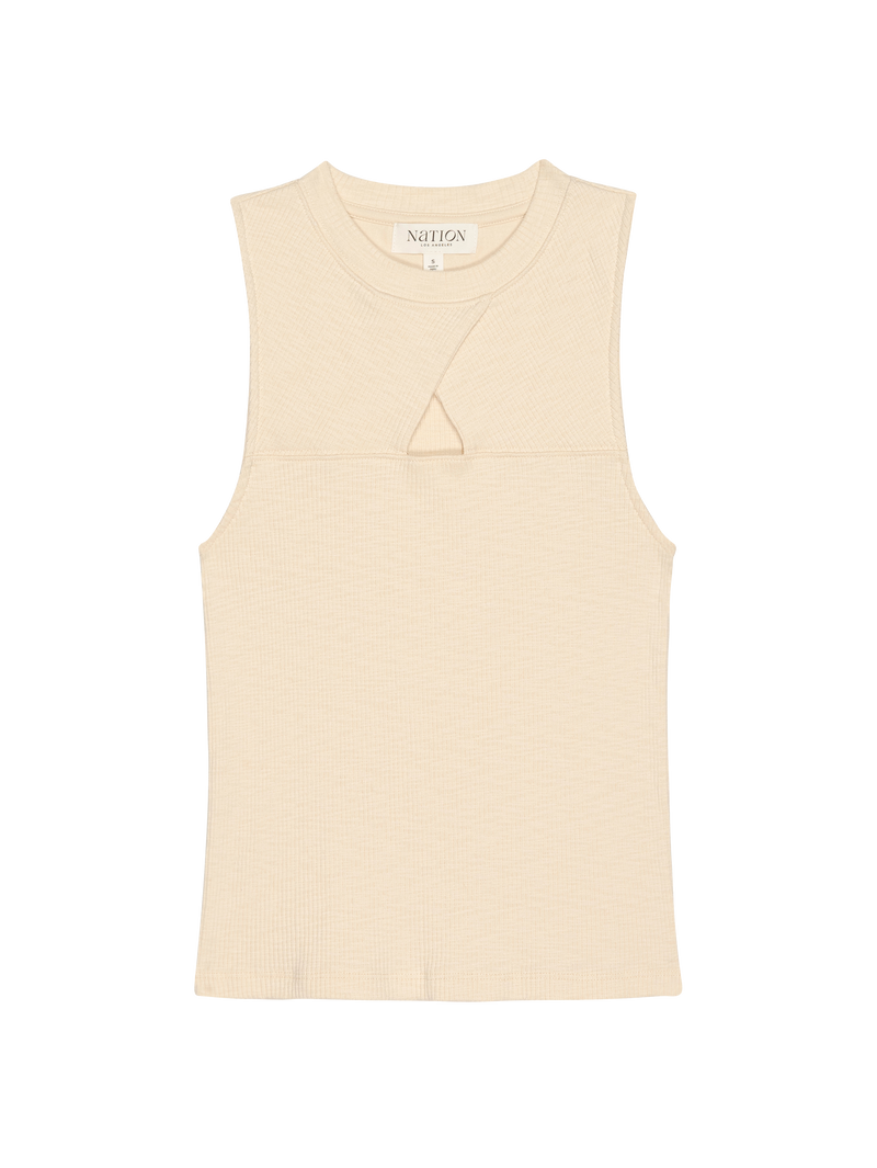 Nation Los Angeles Ellie Keyhole Tank