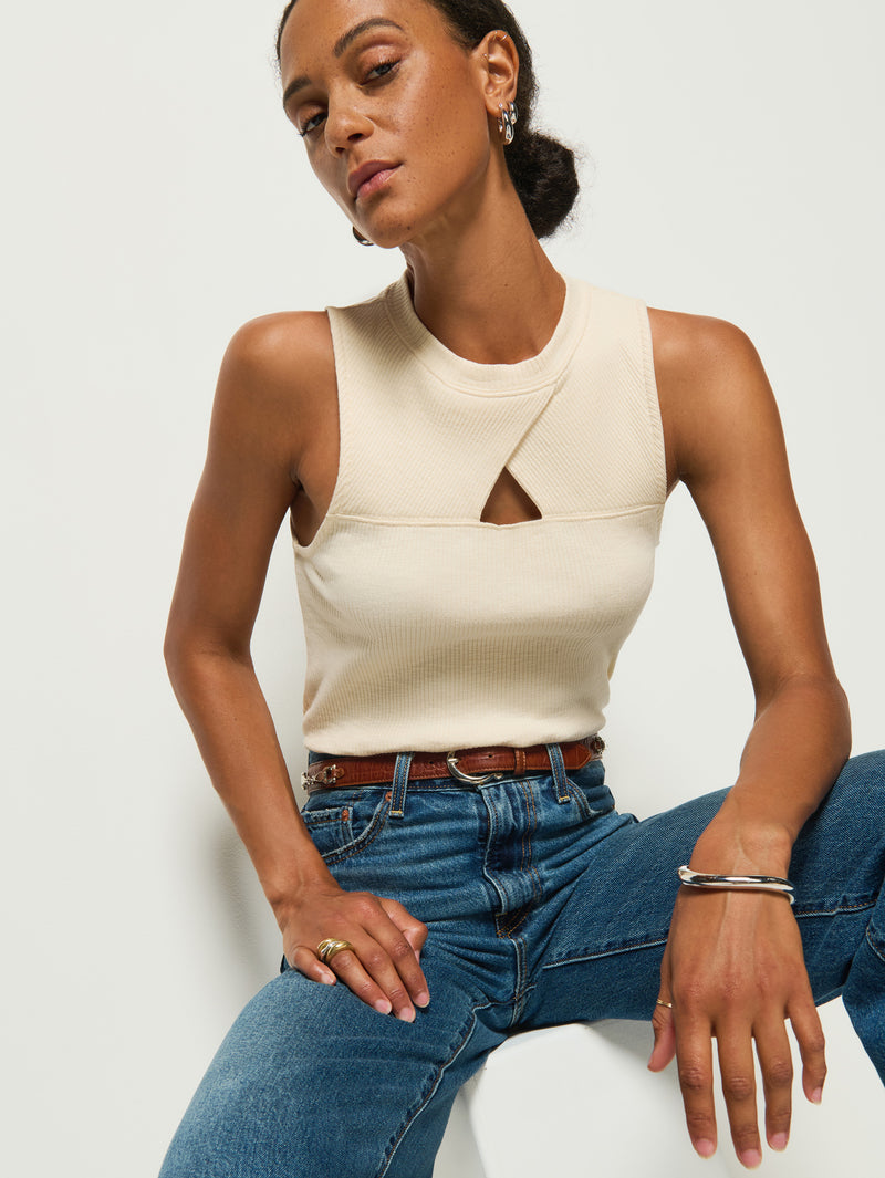 Nation Los Angeles Ellie Keyhole Tank