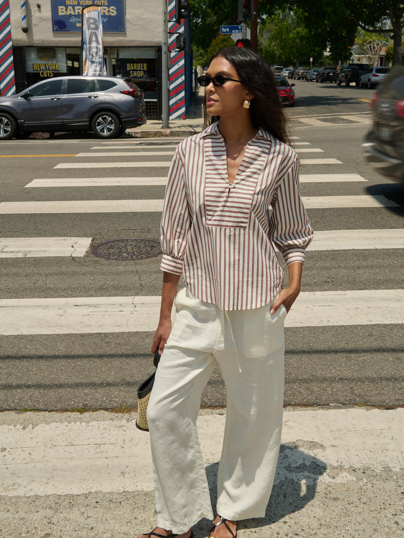 Nation Los Angeles Everlee Blouse and Lucia Pant