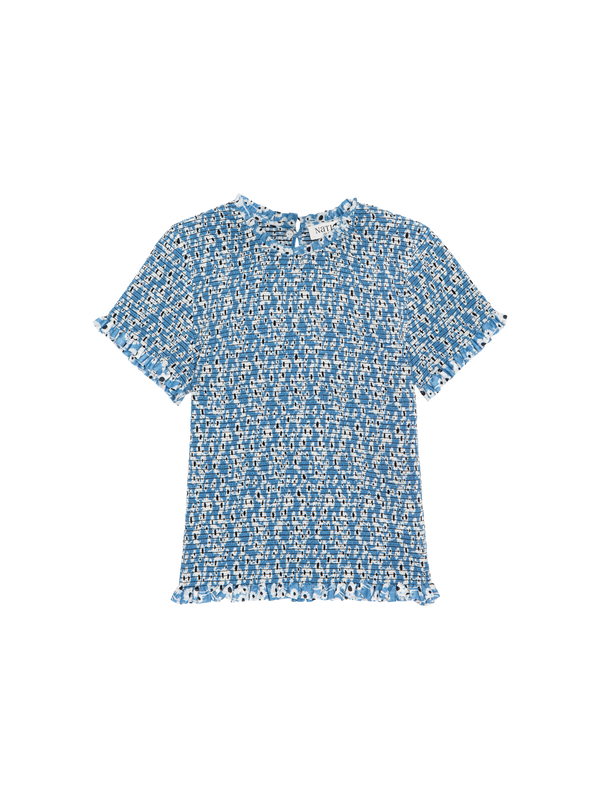 Nation Los Angeles Evie Smocked Top