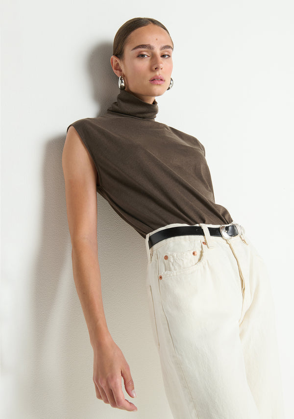 Nation Los Angeles Fable Turtleneck Tank