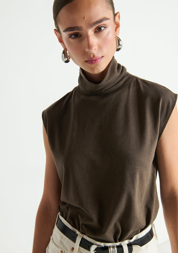 Nation Los Angeles Fable Turtleneck Tank