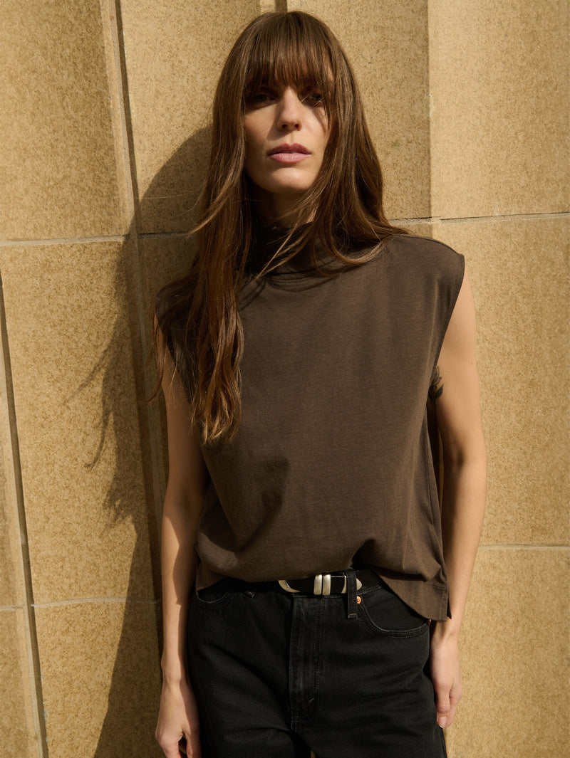 Nation Los Angeles Fable Turtleneck Tank
