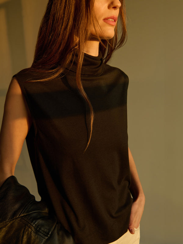 Nation Los Angeles Fable Turtleneck Tank